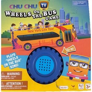 ChuChu TV Wheels on the Bus Musical Board Game NYC Tour Cardinal 2019 Ages 3+